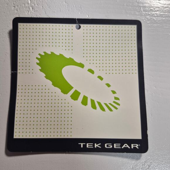 Tek Gear Mens Large Windbreaker Jacket Full Zip Hidden Hood Navy Blue - Picture 16 of 16